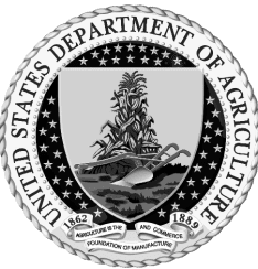 11283 1 Official USDA Department of Agriculture seal with emblem and text.